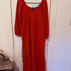 Universal Thread Vibrant Orange Top